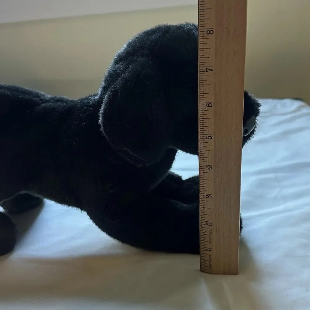 Retired Douglas Chester Black Lab Plush Dog #1805 Labrador Retriever 16” 2014